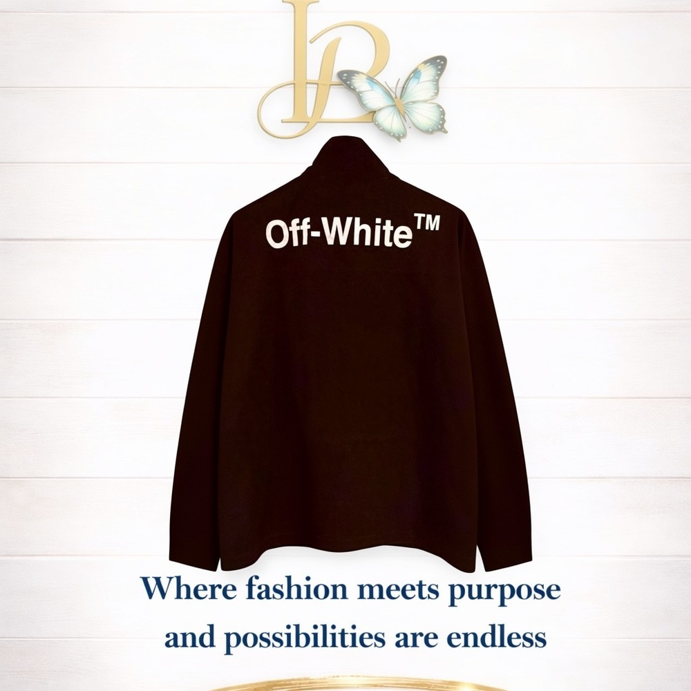Off-White co Virgil Abloh Lightweight logo Parka Polyamide Woman Jacket Italy - Picture 2 of 11